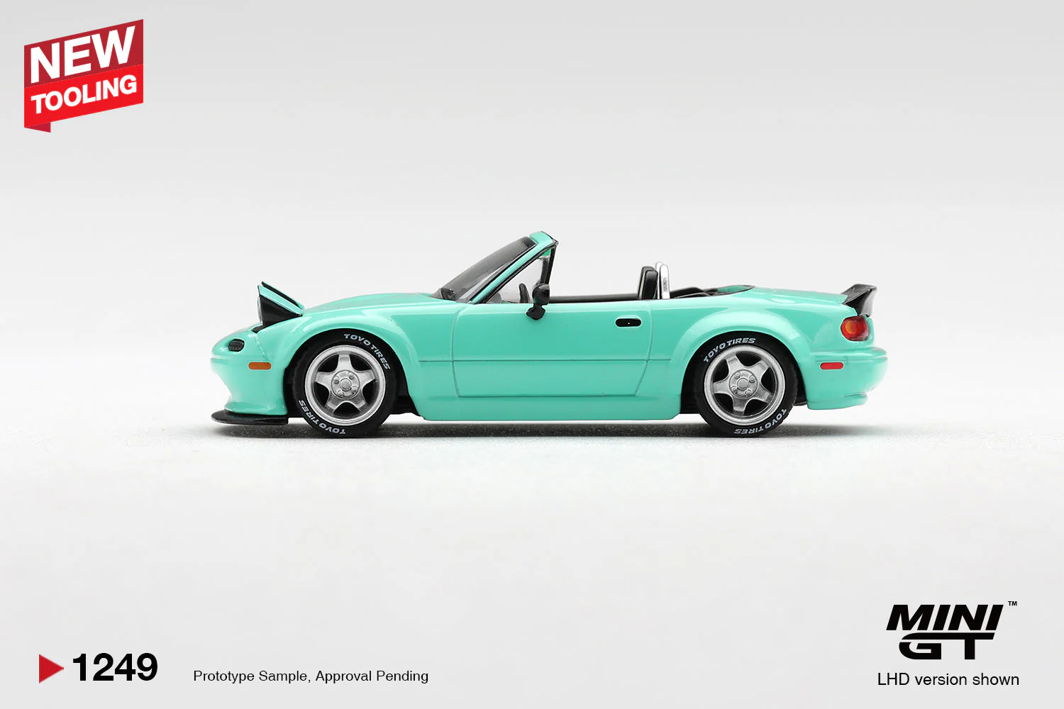 [PRE-ORDER] Mini GT - Mazda MX-5 (NA) Pandem Body Kit Mint Green 2026 – Scala 1/64 MGT01249-L - Image 3