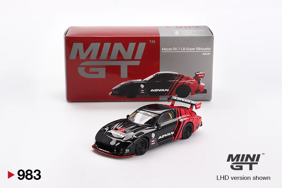 Mini GT - Mazda RX7 LB-Super Silhoutte Advan 2024 - Scala 1/64 MGT00983-L - Image 2