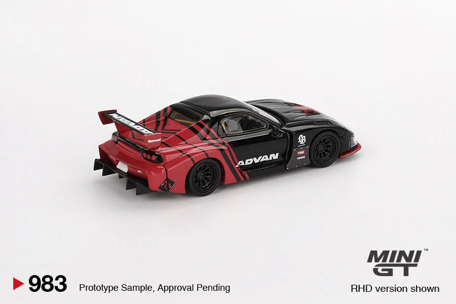 Mini GT - Mazda RX7 LB-Super Silhoutte Advan 2024 - Scala 1/64 MGT00983-L - Image 3