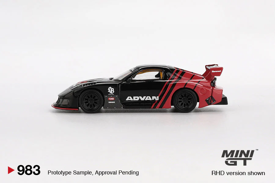 Mini GT - Mazda RX7 LB-Super Silhoutte Advan 2024 - Scala 1/64 MGT00983-L - Image 4
