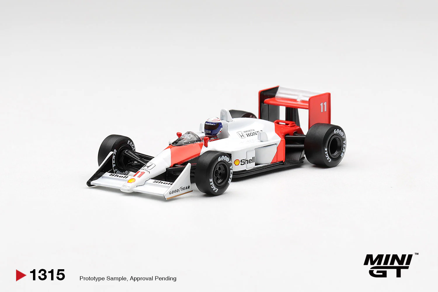 [PRE-ORDER] Mini GT - McLaren MP4/4 #11 Alain Prost 1988 Canadian Grand Prix 2nd Place - Scala 1/64 MGT01315-L