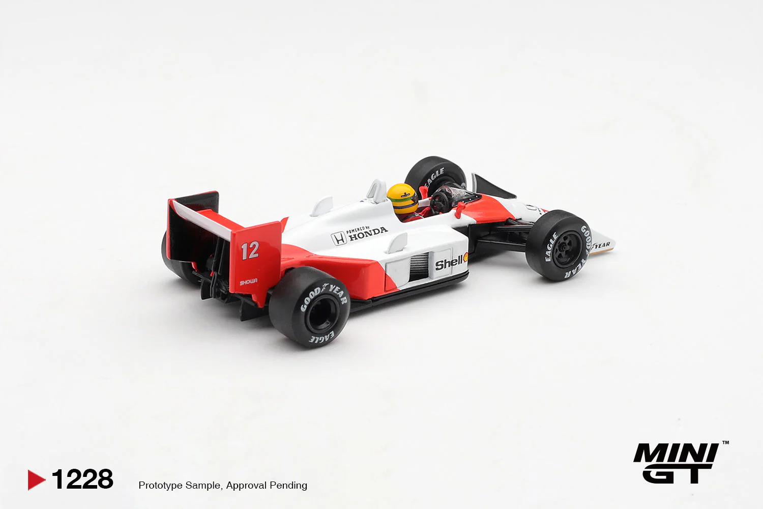 [PRE-ORDER] Mini GT - McLaren MP4/4 No.12 Ayrton Senna 1988 Canadian Grand Prix Winner - Scala 1/64 MGT01228-L - Image 2
