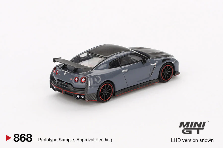 Mini Gt - Nissan GT-R Nismo 2024 NISMO Stealth Gray - Scala 1/64 MGT00868-L - Image 2