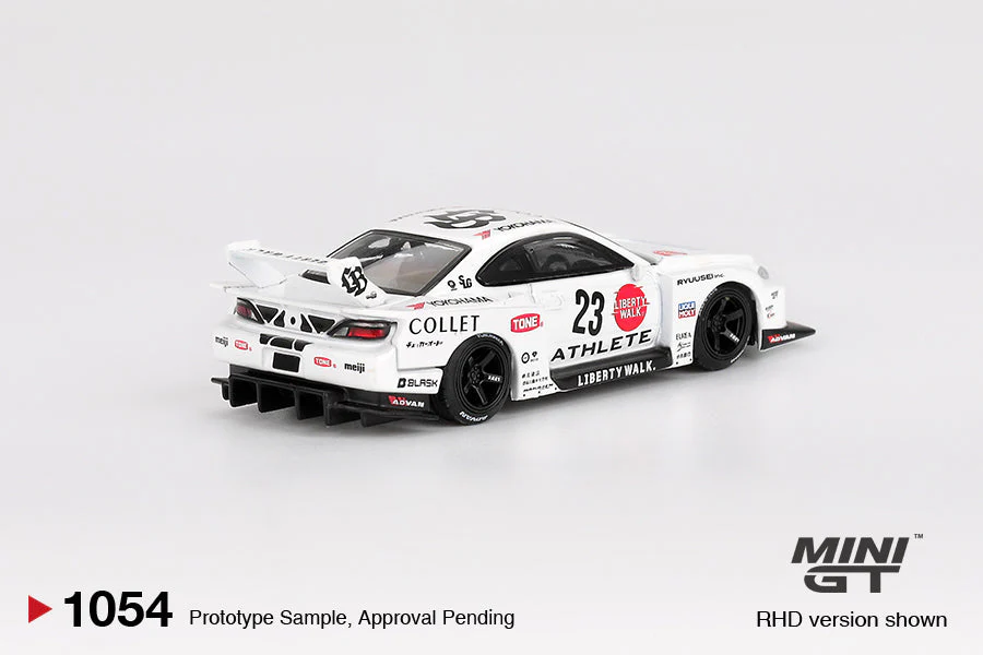 Mini GT - Nissan Silvia S15 LB-SUPER Silhouette Athlete 2024 - Scala 1/64 MGT01054-R - Image 2