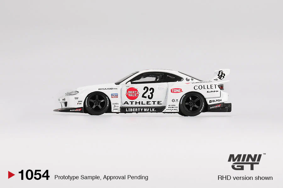 Mini GT - Nissan Silvia S15 LB-SUPER Silhouette Athlete 2024 - Scala 1/64 MGT01054-R - Image 3