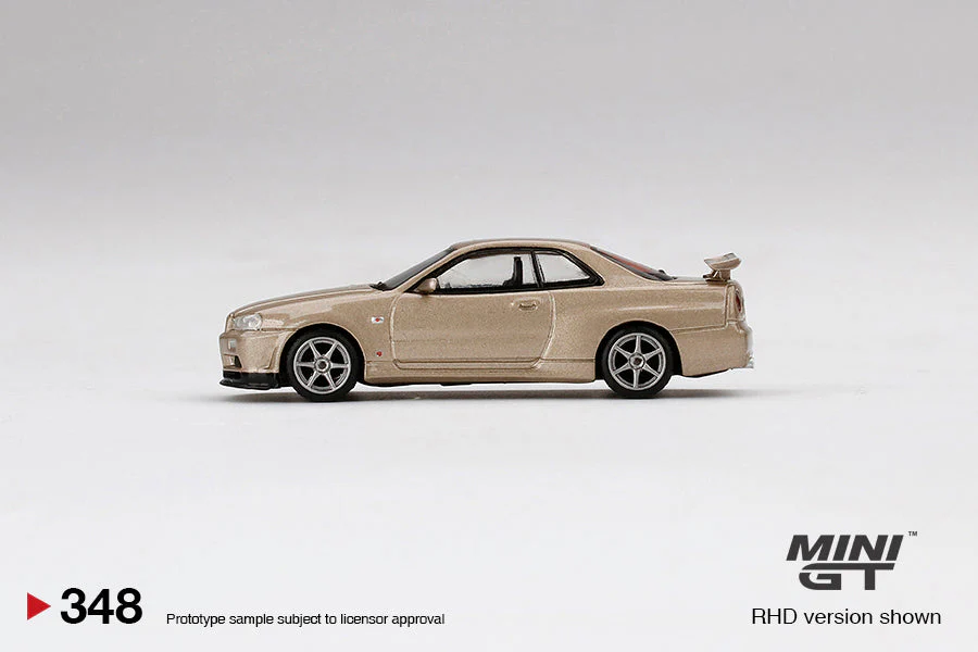 Mini GT - Nissan Skyline GT-R (R34) M-Spec Silica Breath - Scala 1/64 MGT00348-R - Image 4