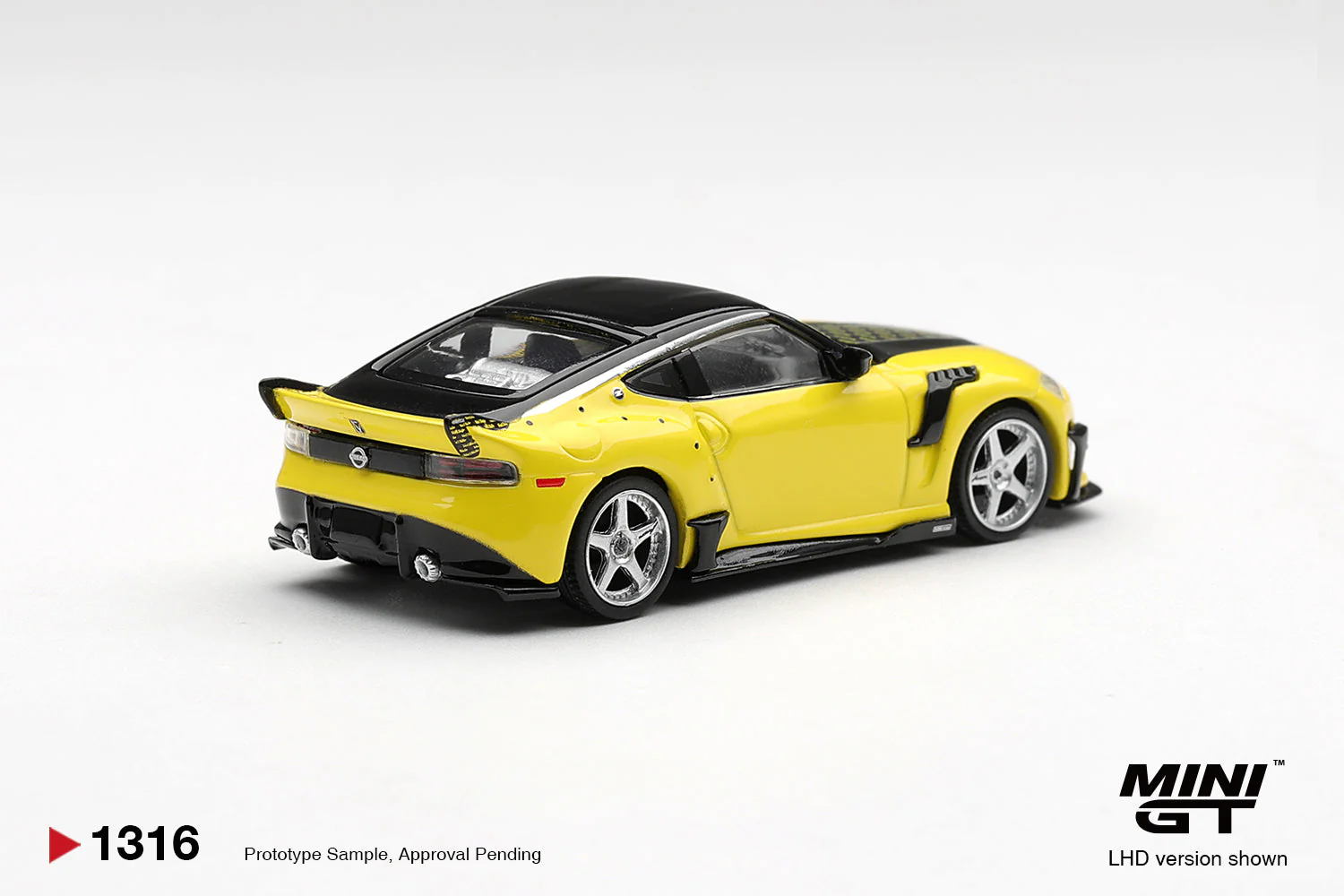 [PRE-ORDER] Mini GT - Nissan Z FFZ400 VeilSide Ikazuchi Yellow - Scala 1/64 MGT01316-L - Image 2