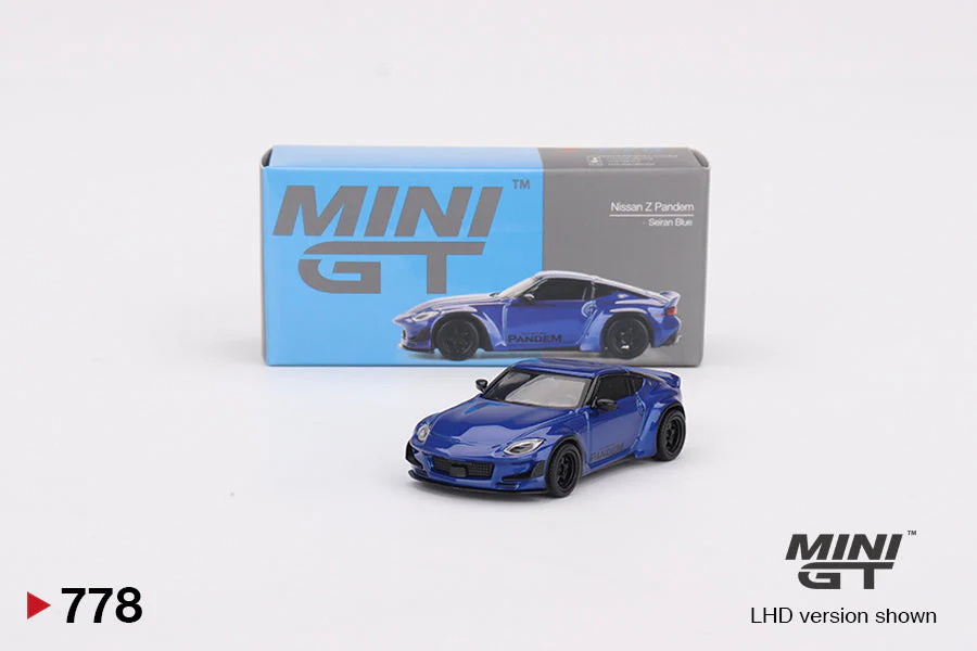 Mini GT - Nissan Z Pandem Seiran Blue - Scala 1/64 MGT00778-L - Image 2