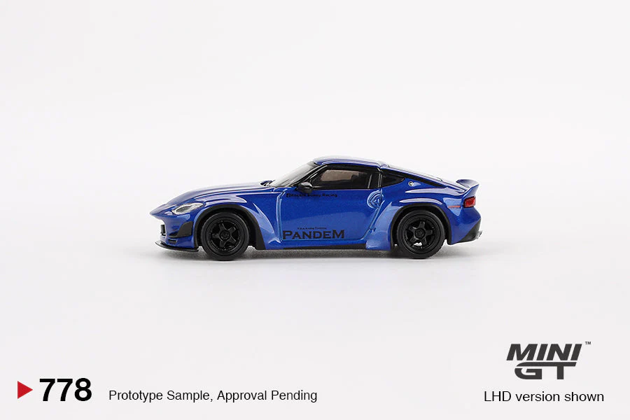Mini GT - Nissan Z Pandem Seiran Blue - Scala 1/64 MGT00778-L - Image 3