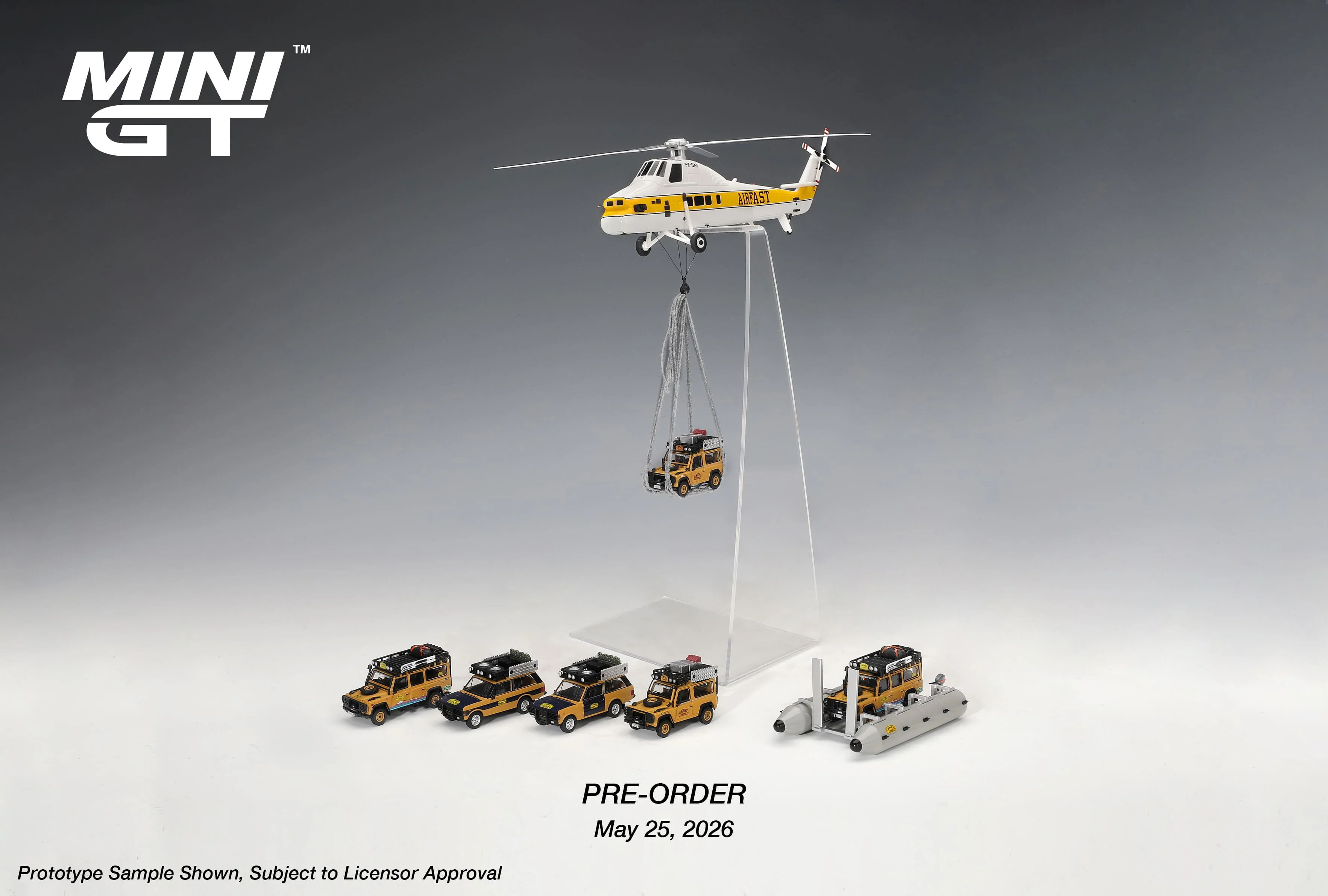 [PRE-ORDER] Mini GT - Pontoon Raft Camel Trophy 1985 – Scala 1/64 MGTAC18 - Image 8