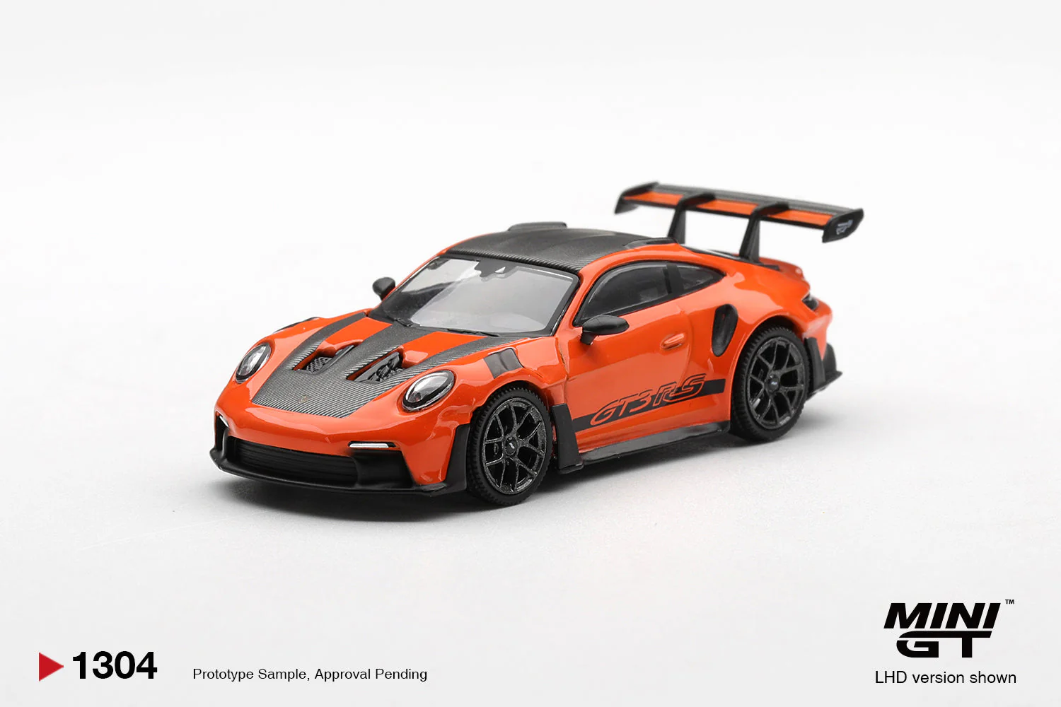 [PRE-ORDER] Mini GT - Porsche 911 (992) GT3 RS Gulf Orange Weissach Package 2024 – Scala 1/64 MGT01304-L