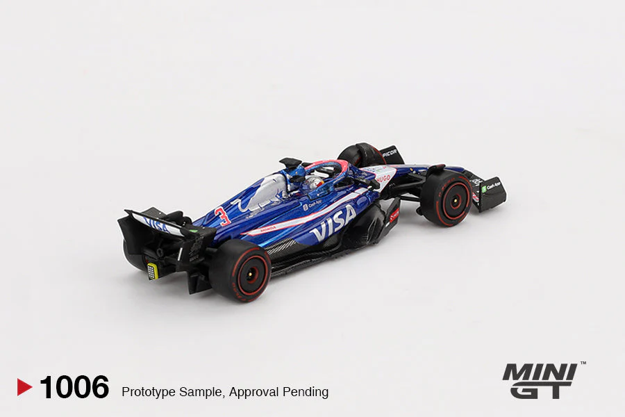 Mini Gt - Racing Bulls RB VCARB 01 #3 Daniel Ricciardo 2024 F1 2024 Bahrain GP - Scala 1/64 MGT01006-L - Image 2