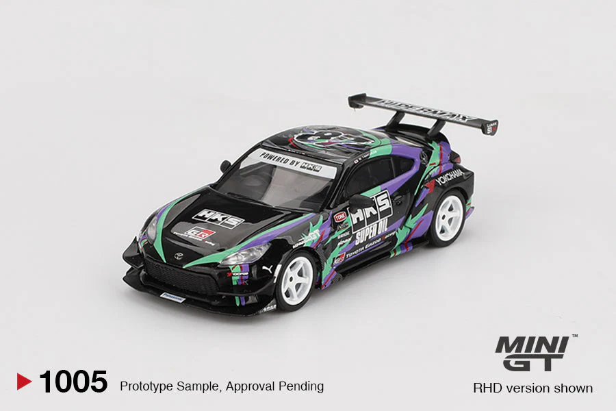 Mini Gt - Toyota GR86 HKS type R 2022 TOJYO Auto Salon - Scala 1/64 MGT01005-R