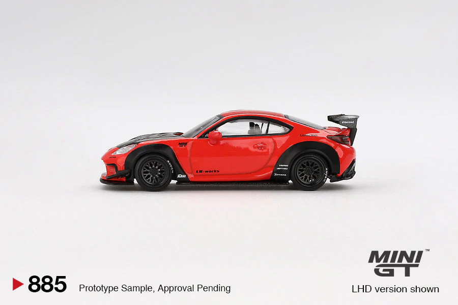 Mini Gt - Toyota GR86 LB★Nation Red - Scala 1/64 MGT00885-L - Image 4