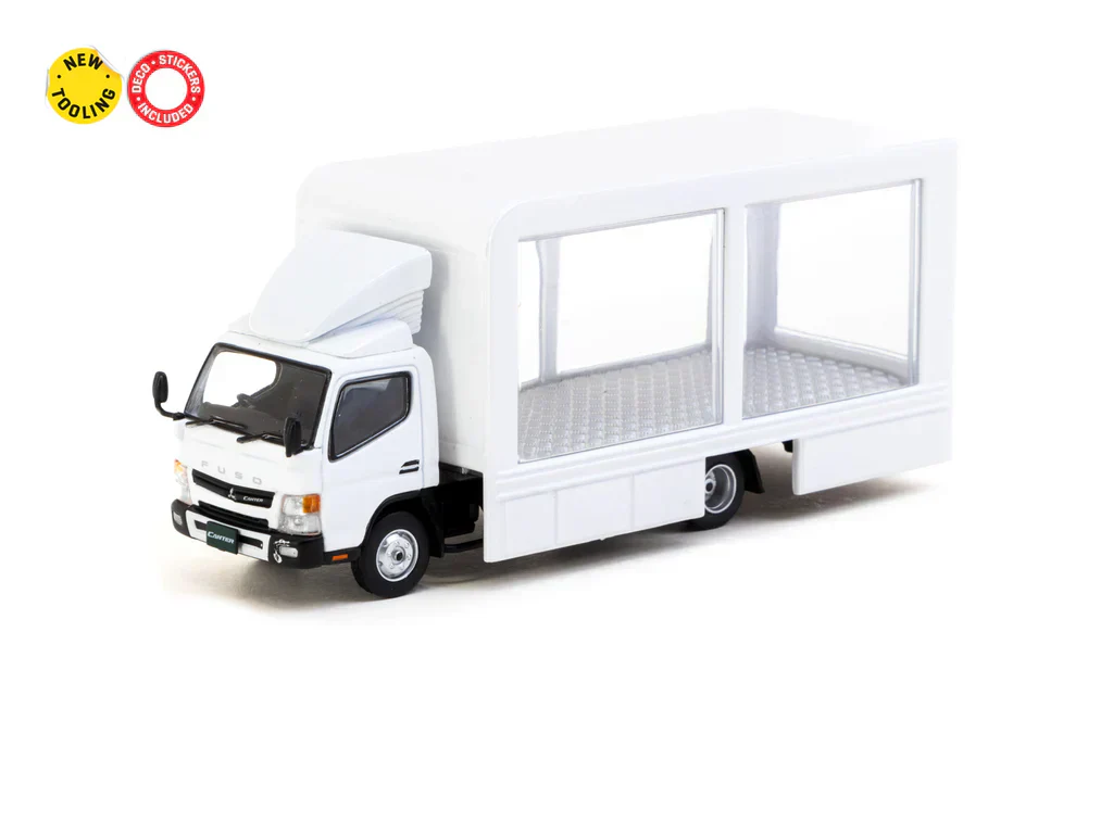 Tarmac Works - Mitsubishi Fuso Canter Mobile Display Truck - TRUCK64 - Scala 1/64 T64T-TL002-DW - Image 2