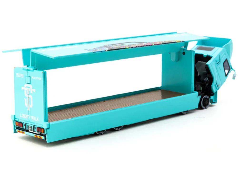 Tarmac Works - Mitsubishi Fuso Super Great LB-TRUCKS "LBWK" - TRUCK64 - Scala 1/64 T64T-TL001-LBS - Image 3