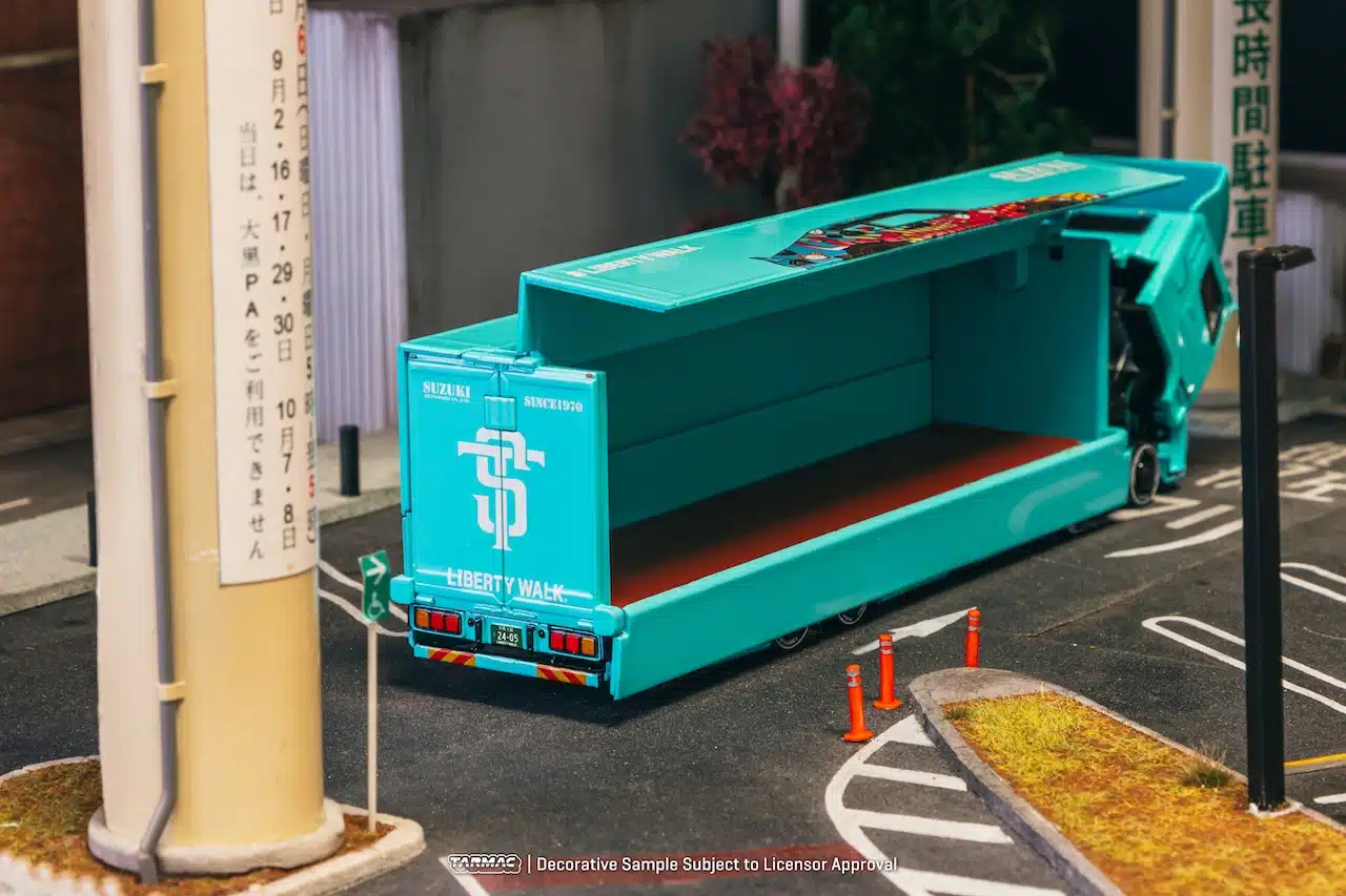 Tarmac Works - Mitsubishi Fuso Super Great LB-TRUCKS "LBWK" - TRUCK64 - Scala 1/64 T64T-TL001-LBS - Image 7
