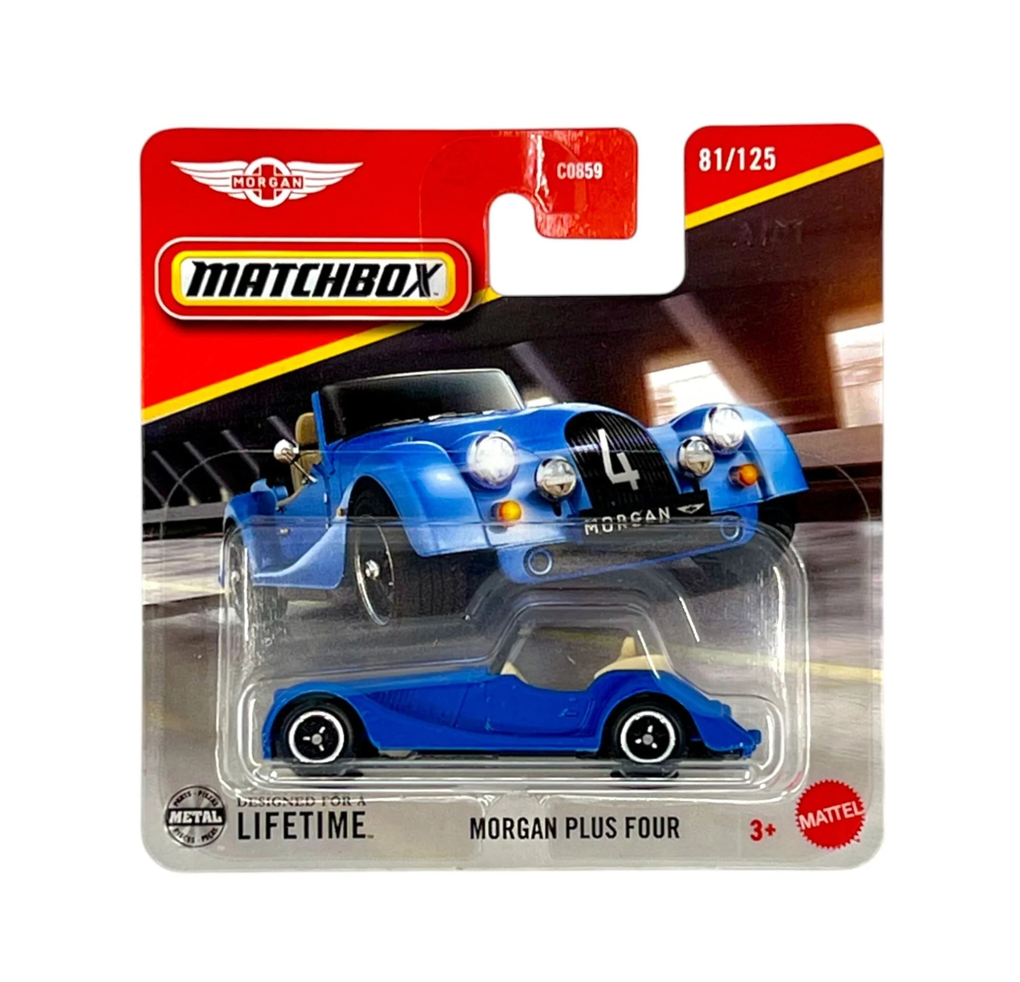 Matchbox - Morgan Plus Four #81 - Scala 1/64 Circa