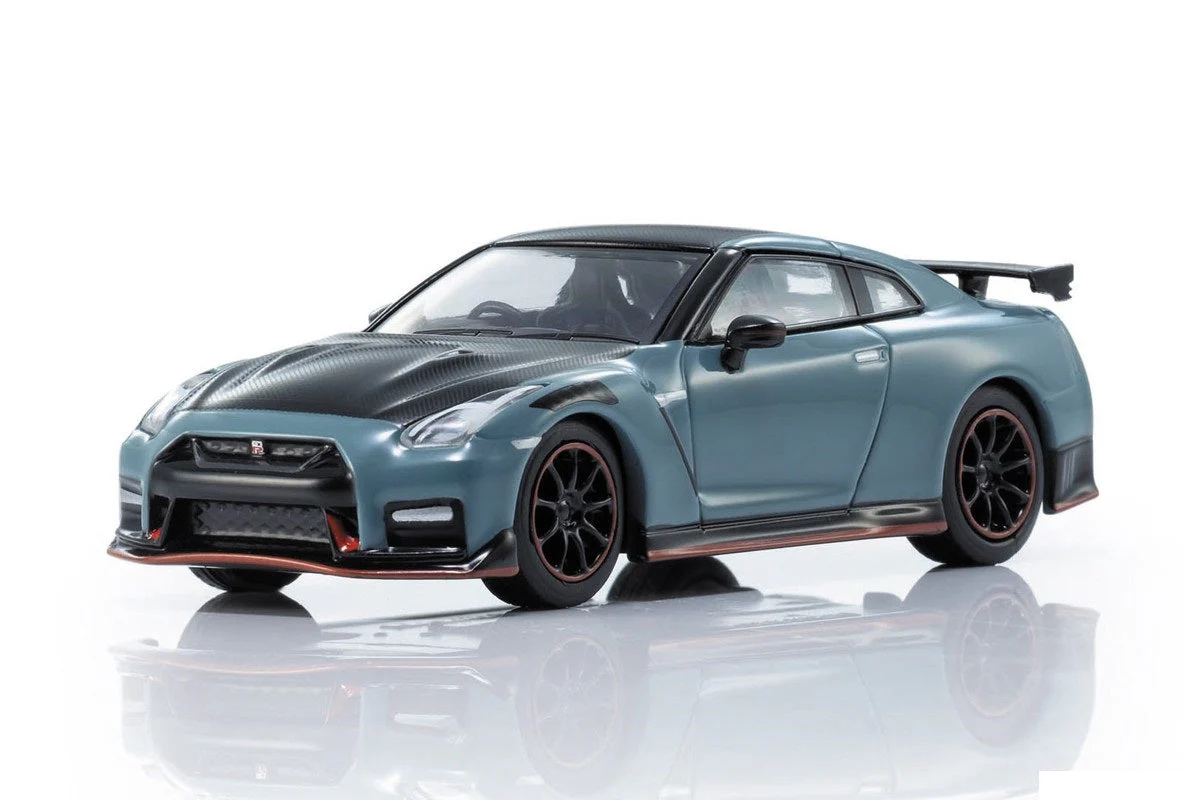 Kyosho - Nissan GT-R Nismo Special Edition Nismo Stealth Gray - Mini Car & Book - Scala 1/64 - Image 2