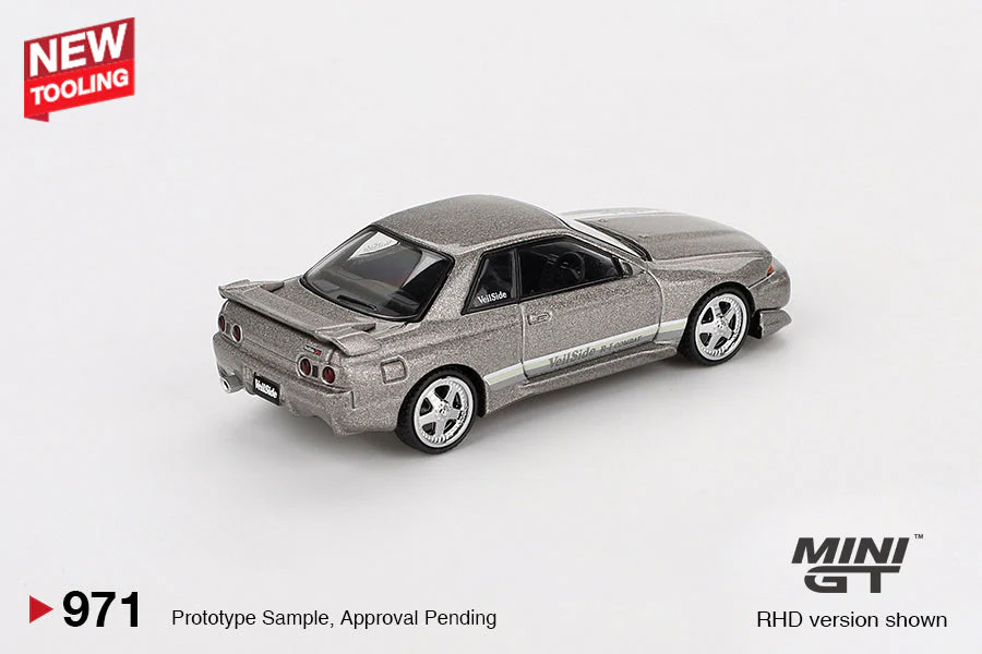 Mini GT - Nissan GT-R (R32) Veilside Combat C-I Combat Grey 2011 - Scala 1/64 MGT00971-R - Image 2