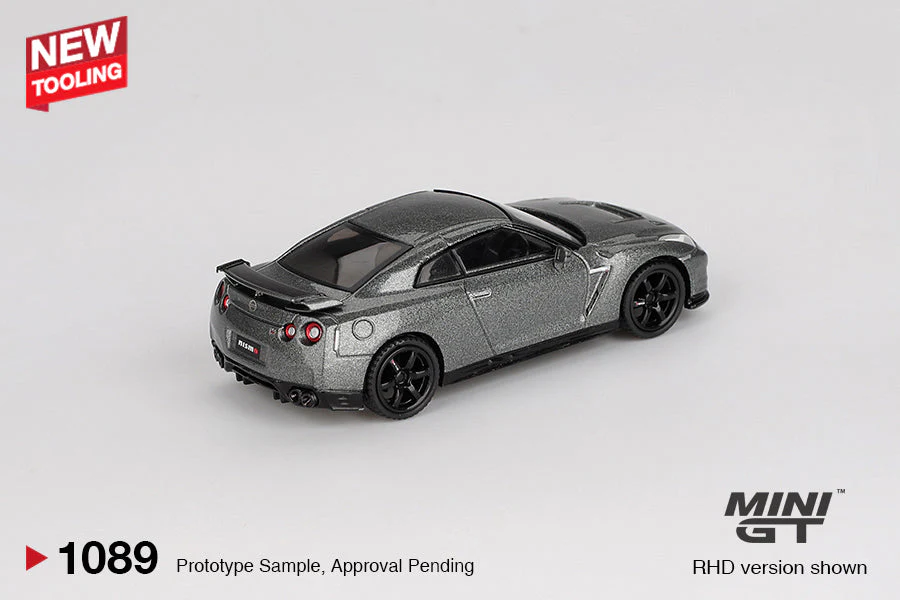 Mini GT - Nissan GT-R (R35) CRS Version Dark Metal Gray 2013 - Scala 1/64 MGT01089-R - Image 2
