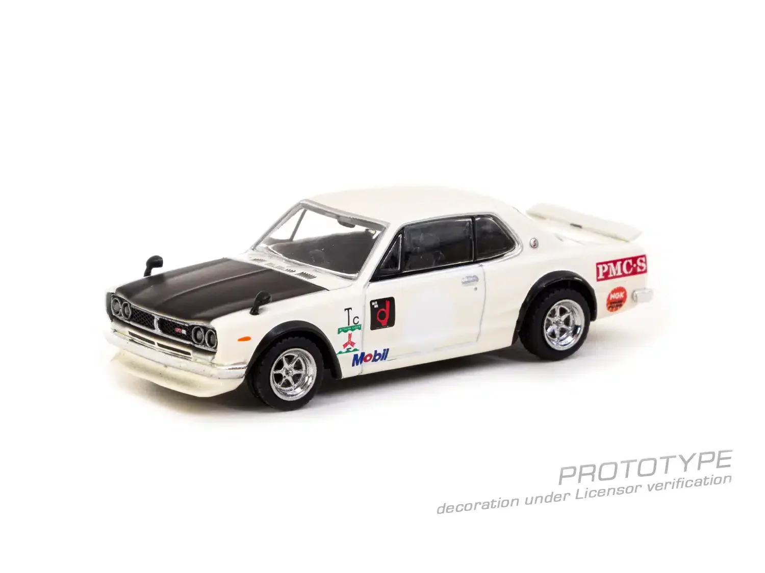 Tarmac Works - Nissan Skyline 2000 GT-R (KPGC10) White "Global64" Series - Scala 1/64 T64G-043-WH2 - Image 2