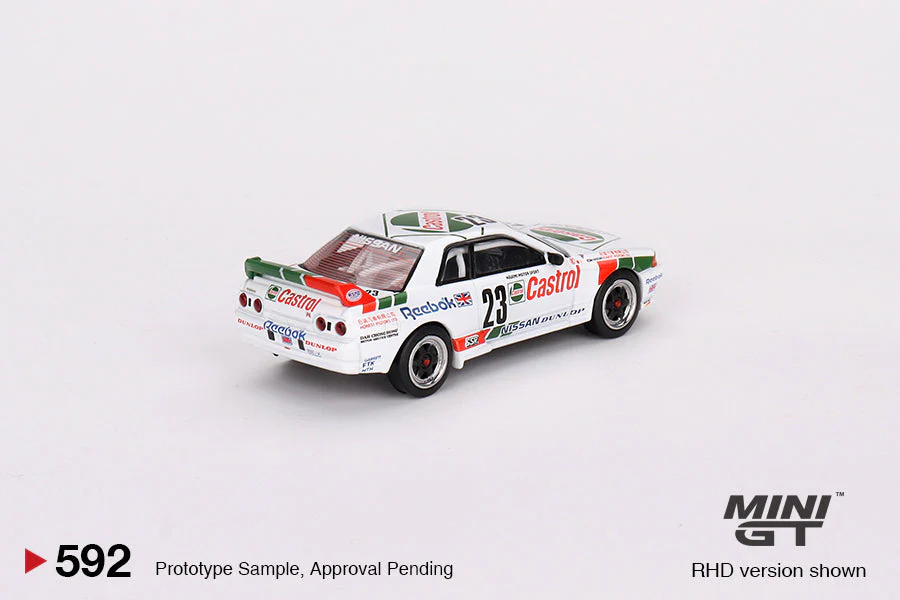 Mini GT - Nissan Skyline GT-R (R32) Gr. A #23 1990 Macau Guia Race Winner RDH - Scala 1/64 MGT00592 - Image 3