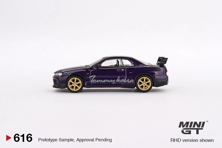 Mini GT - Nissan Skyline GT-R (R34) Tommykaira R-z Midnight Purple - Scala 1/64 MGT00616-R - Image 2