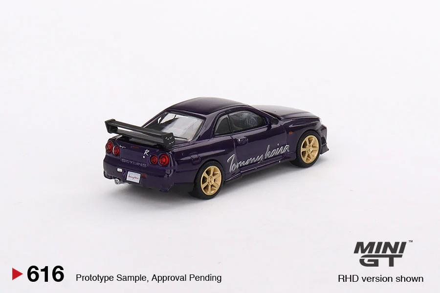 Mini GT - Nissan Skyline GT-R (R34) Tommykaira R-z Midnight Purple - Scala 1/64 MGT00616-R - Image 3