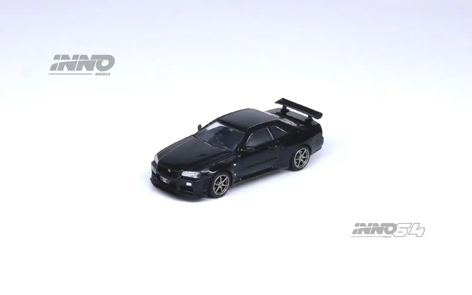 INNO64 - Nissan Skyline GT-R (R34) V-Spec II - Scala 1/64 IN64-R34VS-BLA - Image 2