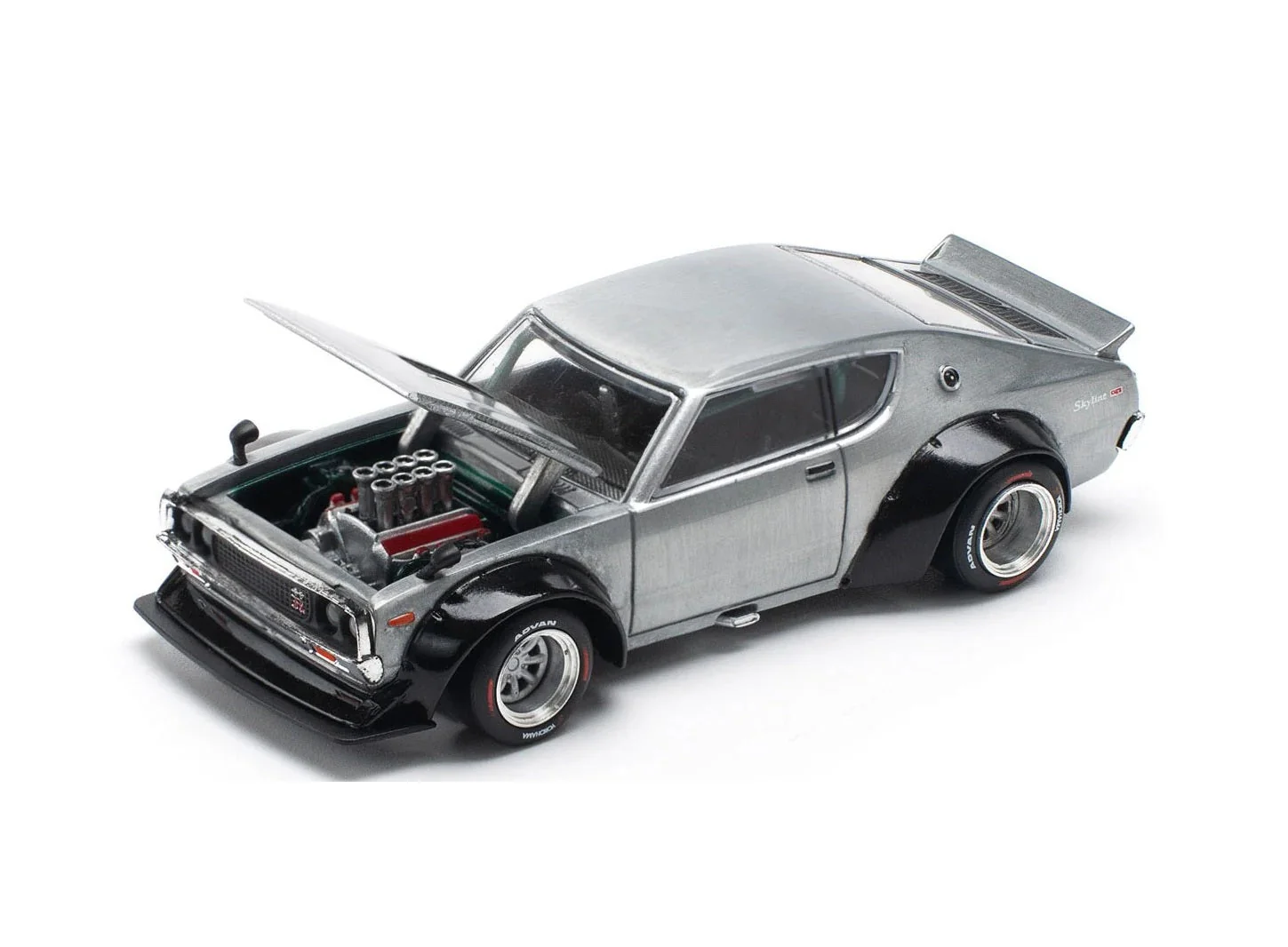 Pop Race - Nissan Skyline KPGC110 Kenmeri Enigma Exclusive Raw Material - Scala 1/64 PRE006 - Image 2