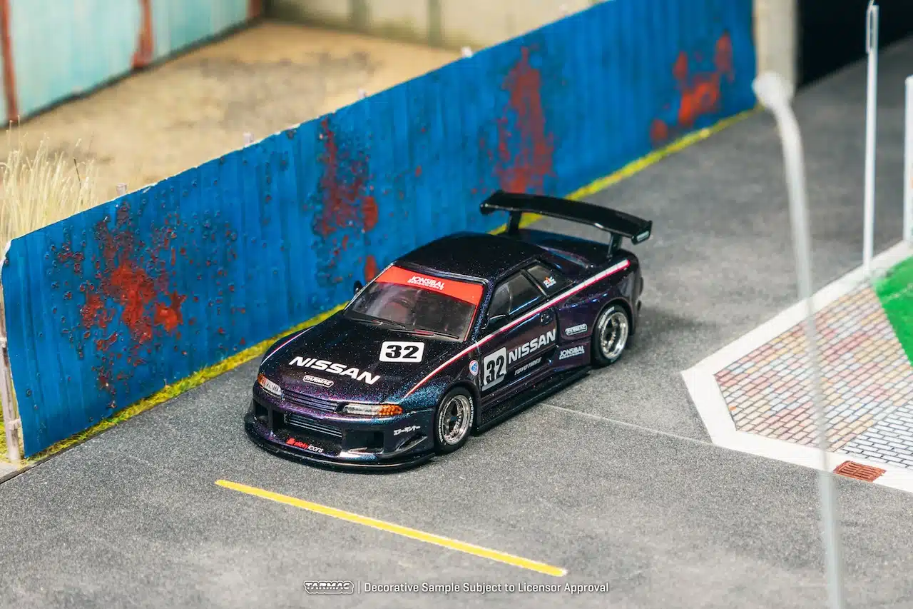 Tarmac Works - Nissan Skyline (R32) Widebody Midnight purple - GLOBAL64 - Scala 1/64 T64G-061-MP - Image 3