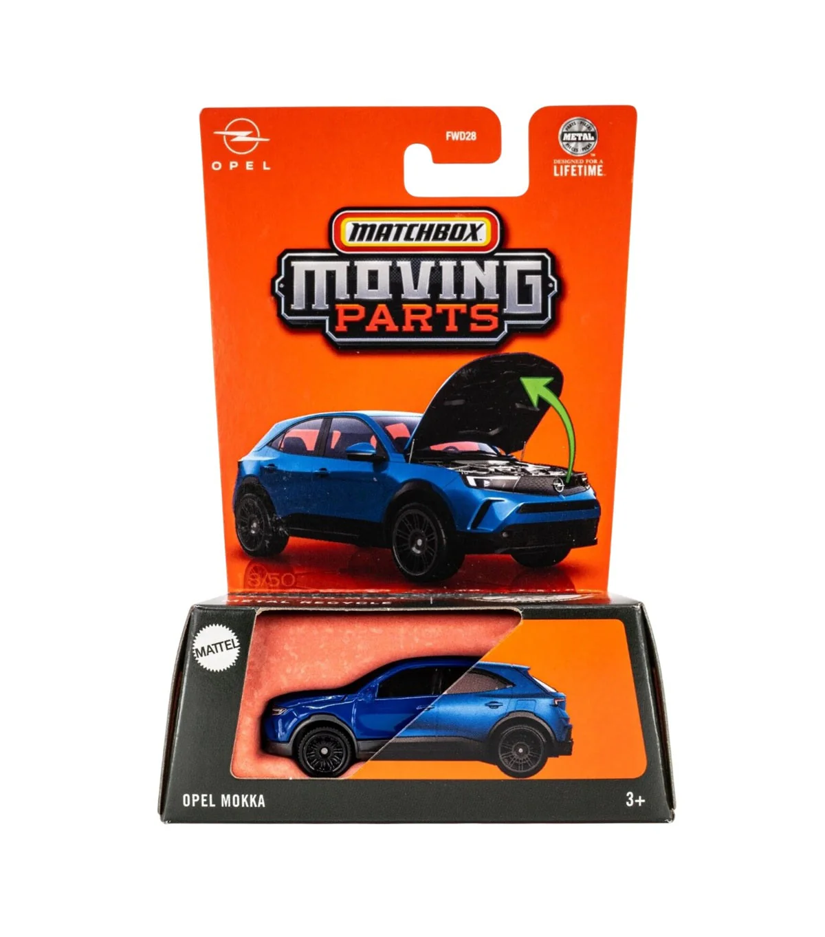 Matchbox - Opel Mokka Blue - Moving Parts - Scala 1/64 Circa