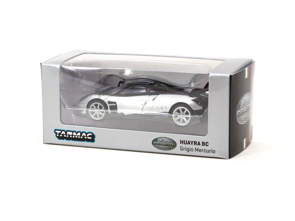 Tarmac Works - Pagani Huayra BC Grigio Mercurio - Scala 1/64 T64G-TL014-SL - Image 3