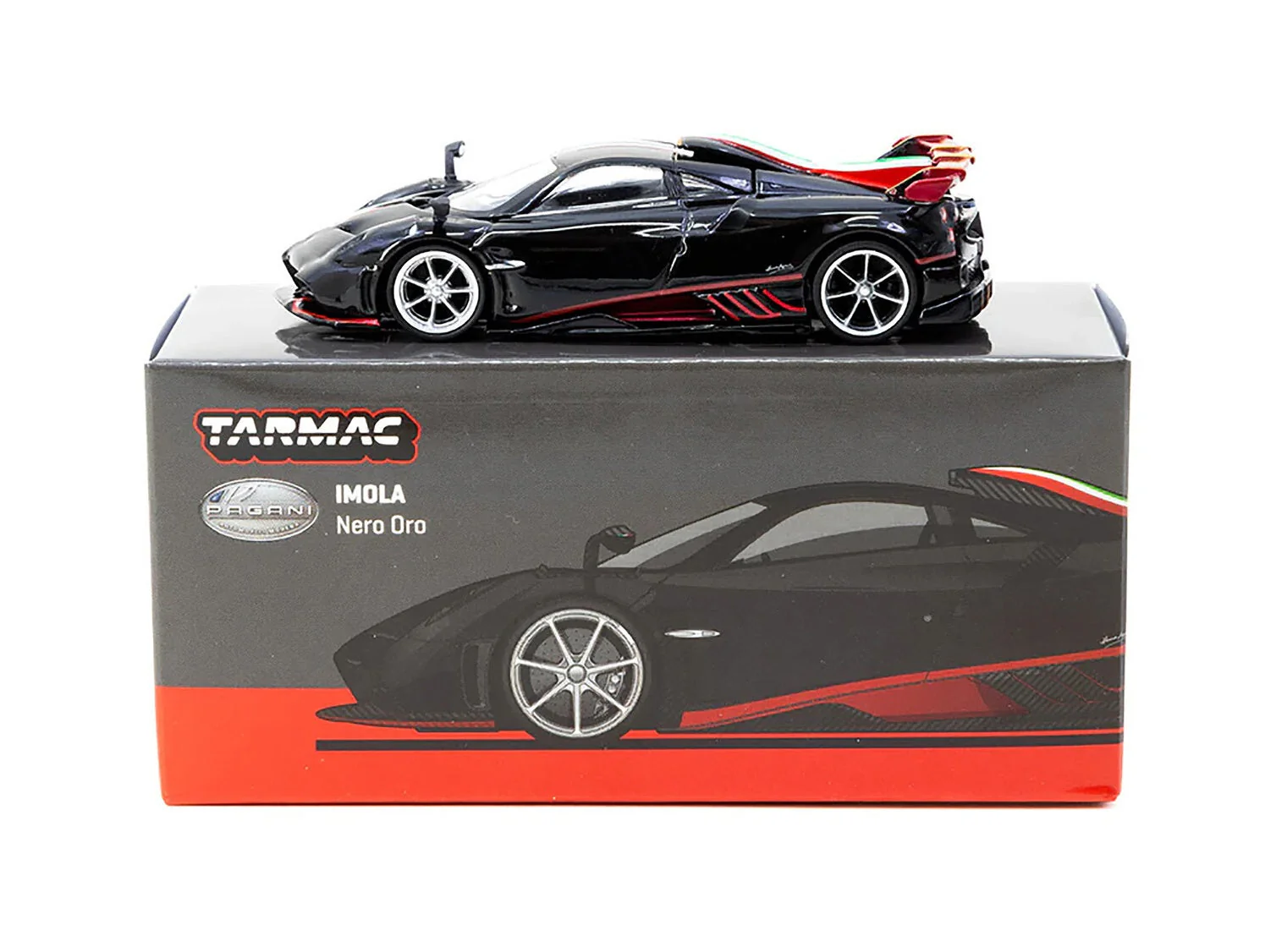 Tarmac Works - Pagani Imola Nero Oro - MiJo Exclusives - Scala 1/64 T64G-TL046-BK - Image 4