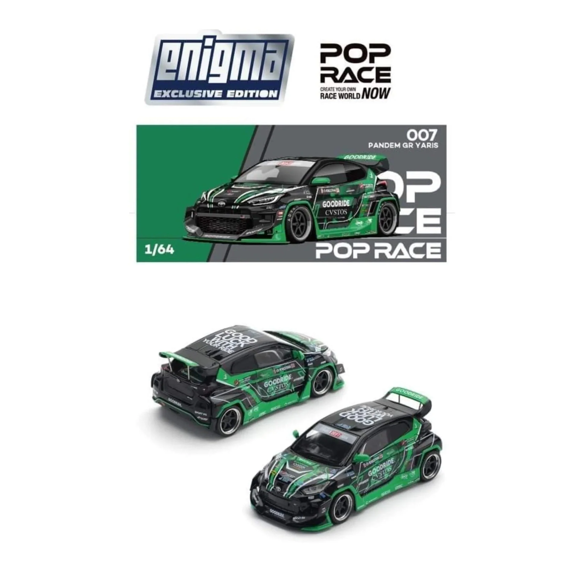Pop Race - Pandem GR Yaris Goodride Motorsport Enigma Exclusive - Scala 1/64 PRE007 - Image 2