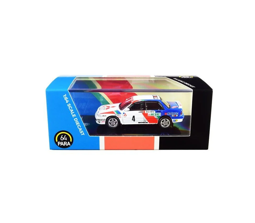 Para64 - Mitsubishi Galant VR-4 Monte Carlo Rally 1991 #4 - Scala 1/64 PA-65102 - Image 3