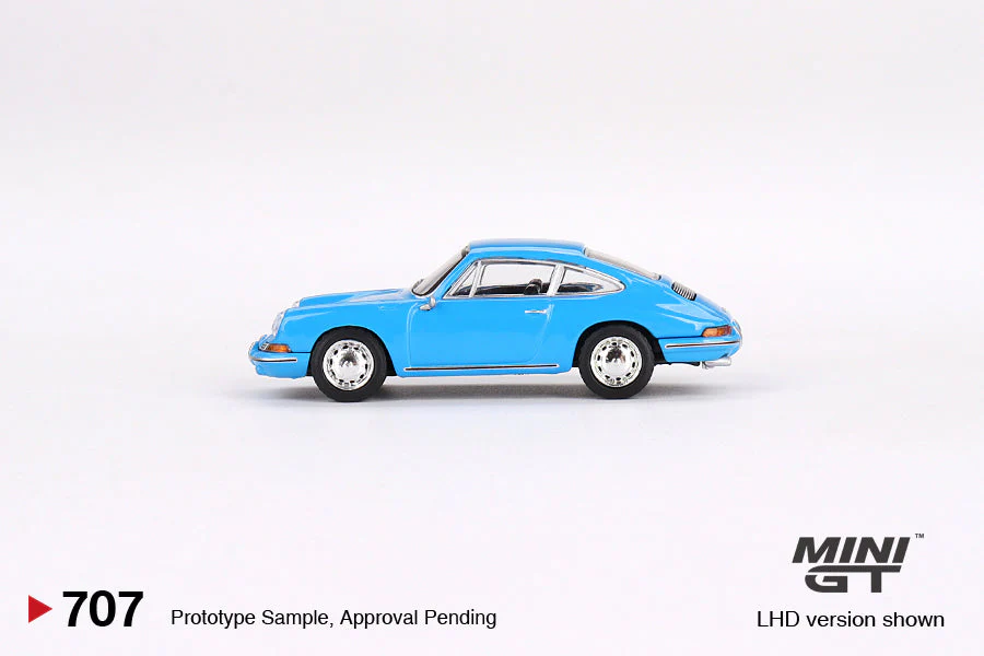 Mini GT - Porsche 901 1963 Quickblau LHD - Scala 1/64 MGT00707 - Image 2
