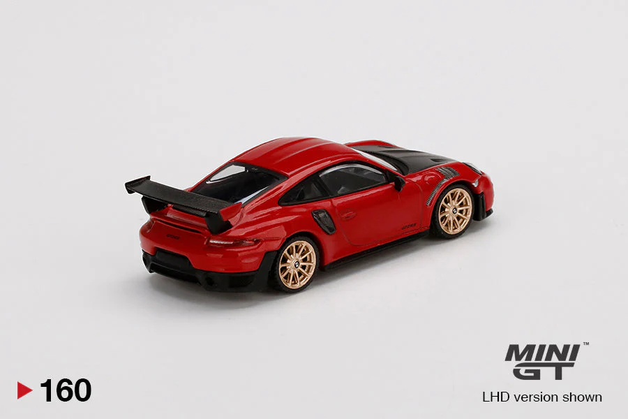 Mini GT - Porsche 911 (991) GT2 RS Guards Red LHD - Scala 1/64 MGT00160 - Image 2