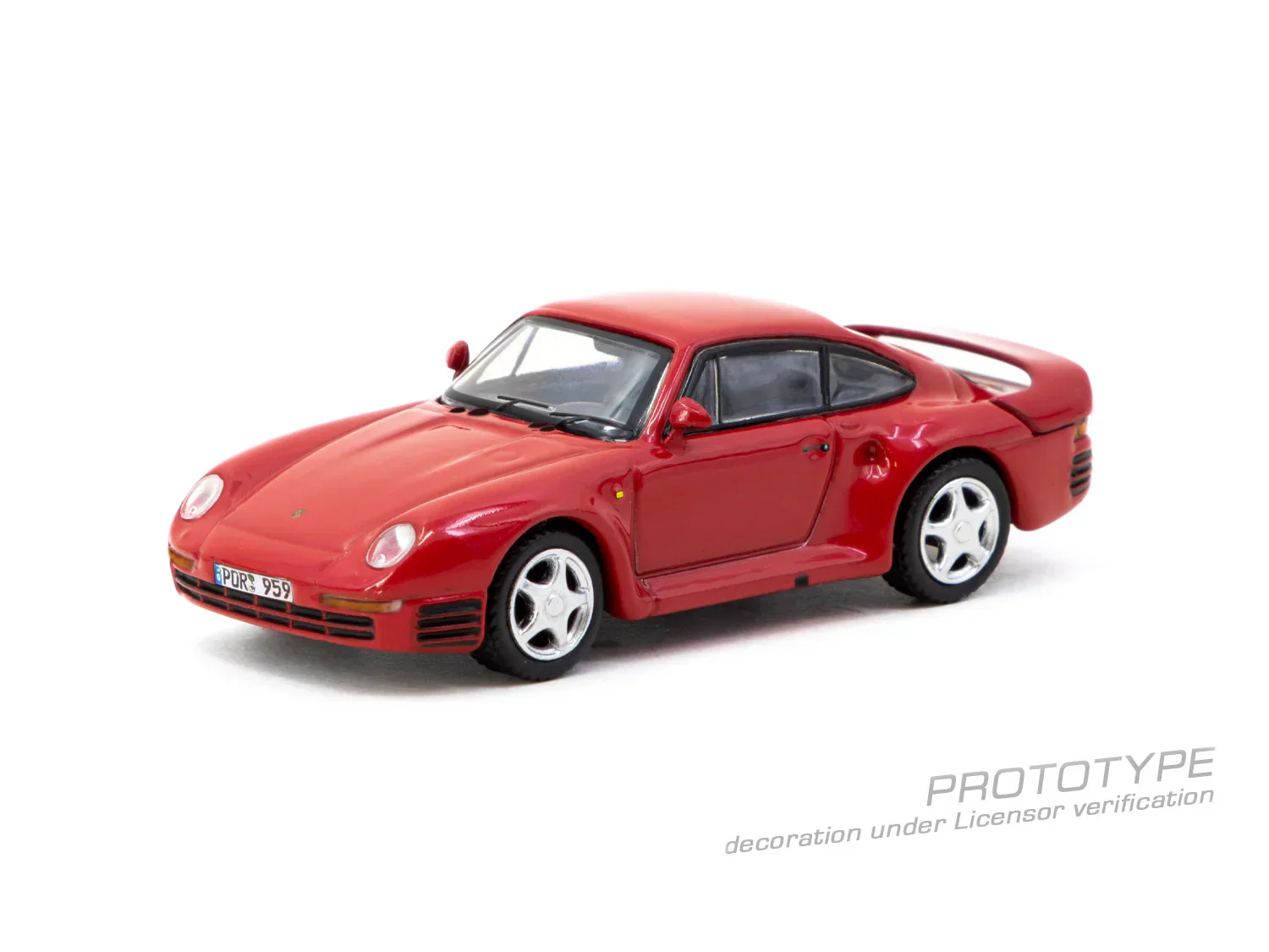 Tarmac Works - Porsche 959 Red - GLOBAL64 - Scala 1/64 T64G-068-RE - Image 2
