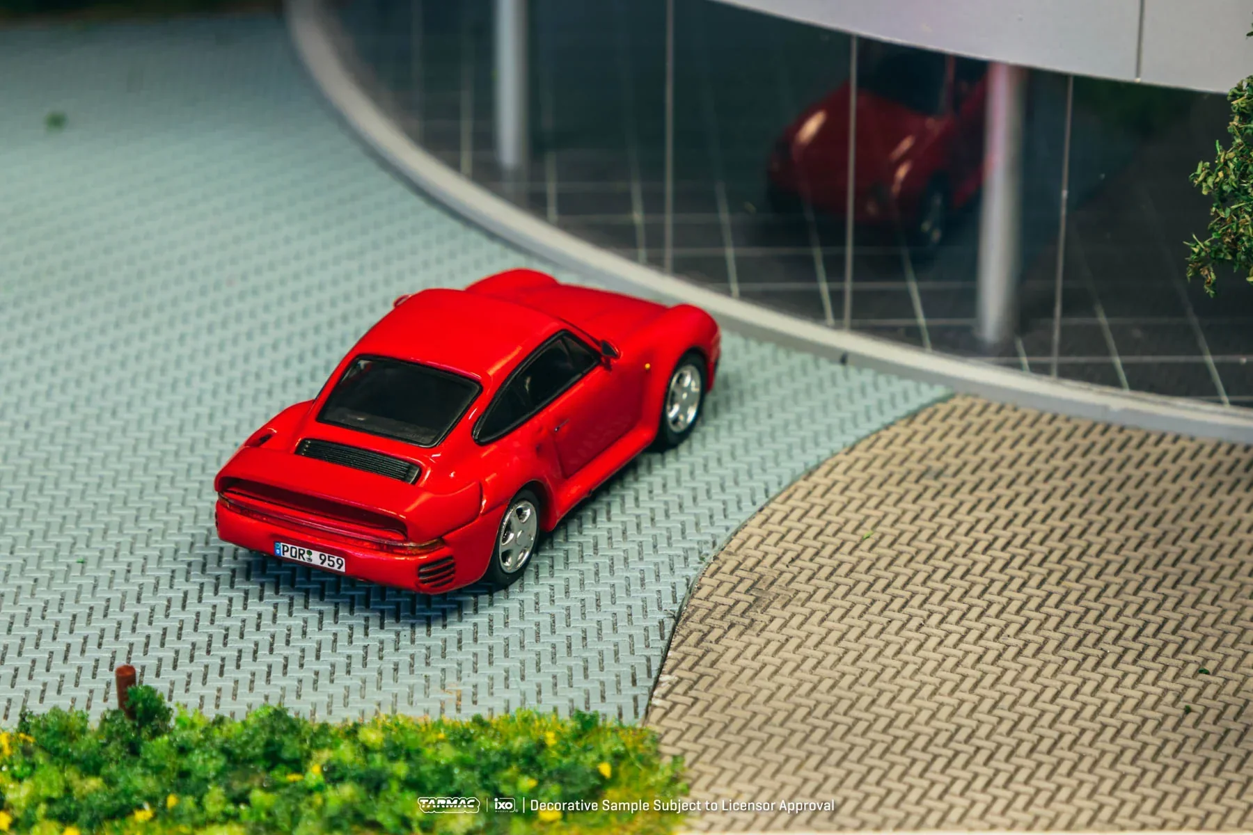 Tarmac Works - Porsche 959 Red - GLOBAL64 - Scala 1/64 T64G-068-RE - Image 3