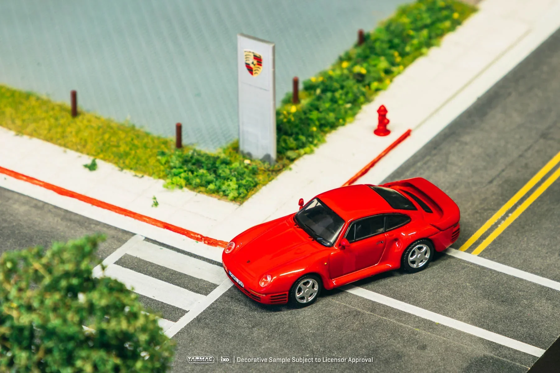 Tarmac Works - Porsche 959 Red - GLOBAL64 - Scala 1/64 T64G-068-RE - Image 4