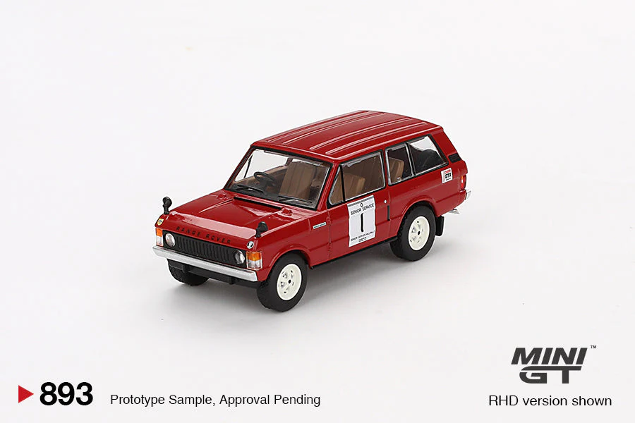 Mini GT - Range Rover 1971 International Hillrally Winner - Scala 1/64 MGT00893-R