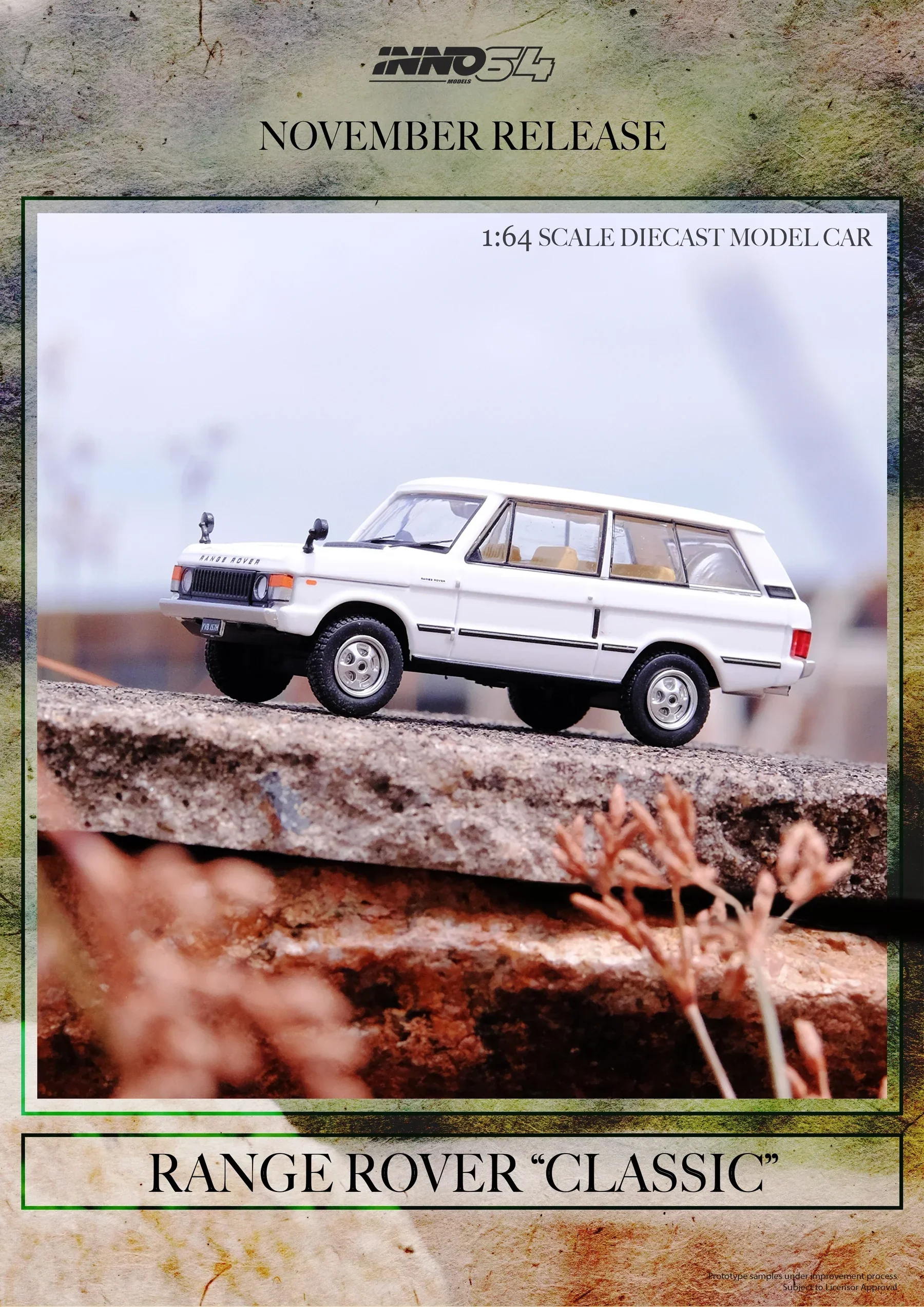 INNO64 - Range Rover "Classic" White - Scala 1/64 IN64-RRC-WHI - Image 2