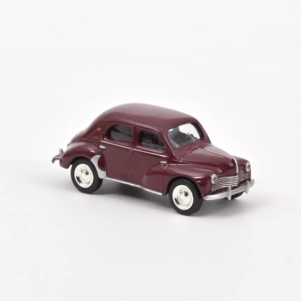 Norev - Renault 4CV 1950 Maroon - Scala 1/64 Circa - Image 2