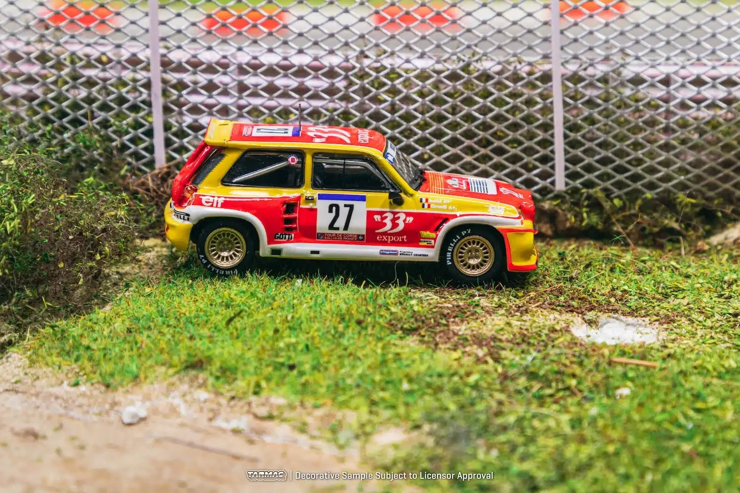 Tarmac Works - Renault 5 MAXI Turbo Tour de Corse – Rallye de France 1985 Didier Auriol / Bernard Occelli - HOBBY64 - Scala 1/64 T64-TL061-85TDC27 - Image 3