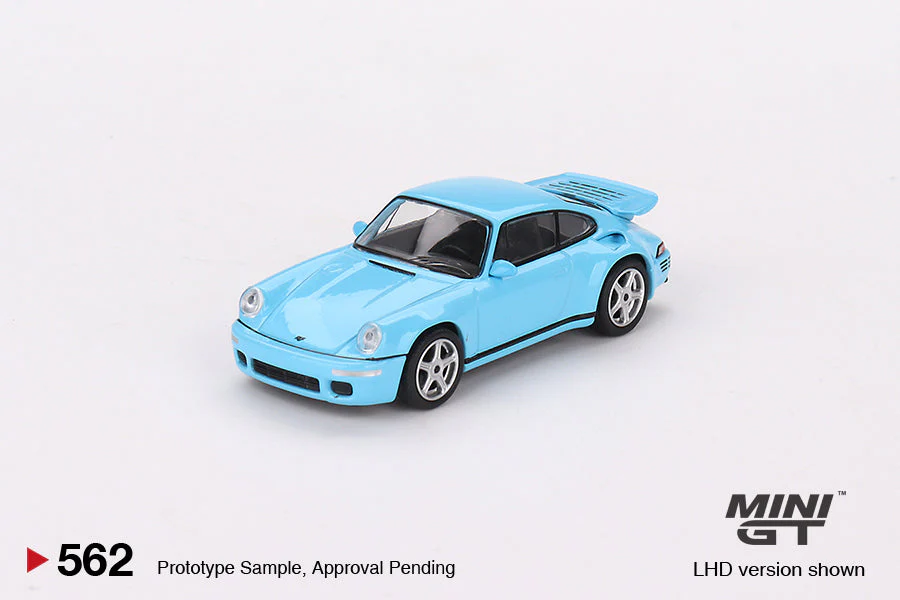 Mini GT - RUF CTR Anniversary Bayrisch Himmelblau - Scala 1/64 MGT00562 - Image 2