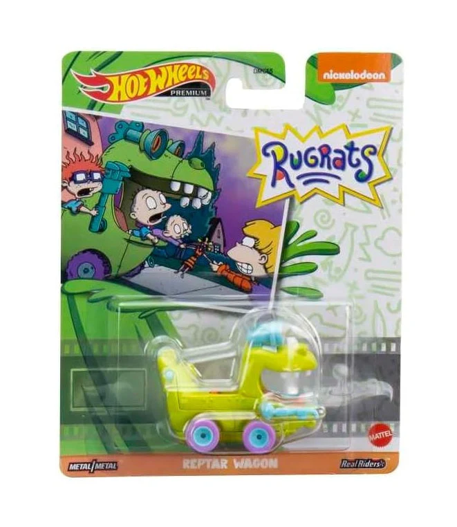 Hot Wheels Premium - Rugrats Reptar Wagon - Scala 1/64