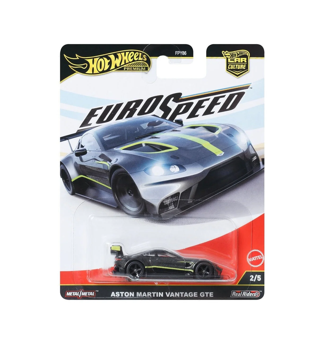 Hot Wheels Premium - Set 5 Modelli - Series Euro Speed - Car Culture - Scala 1/64 - Image 6