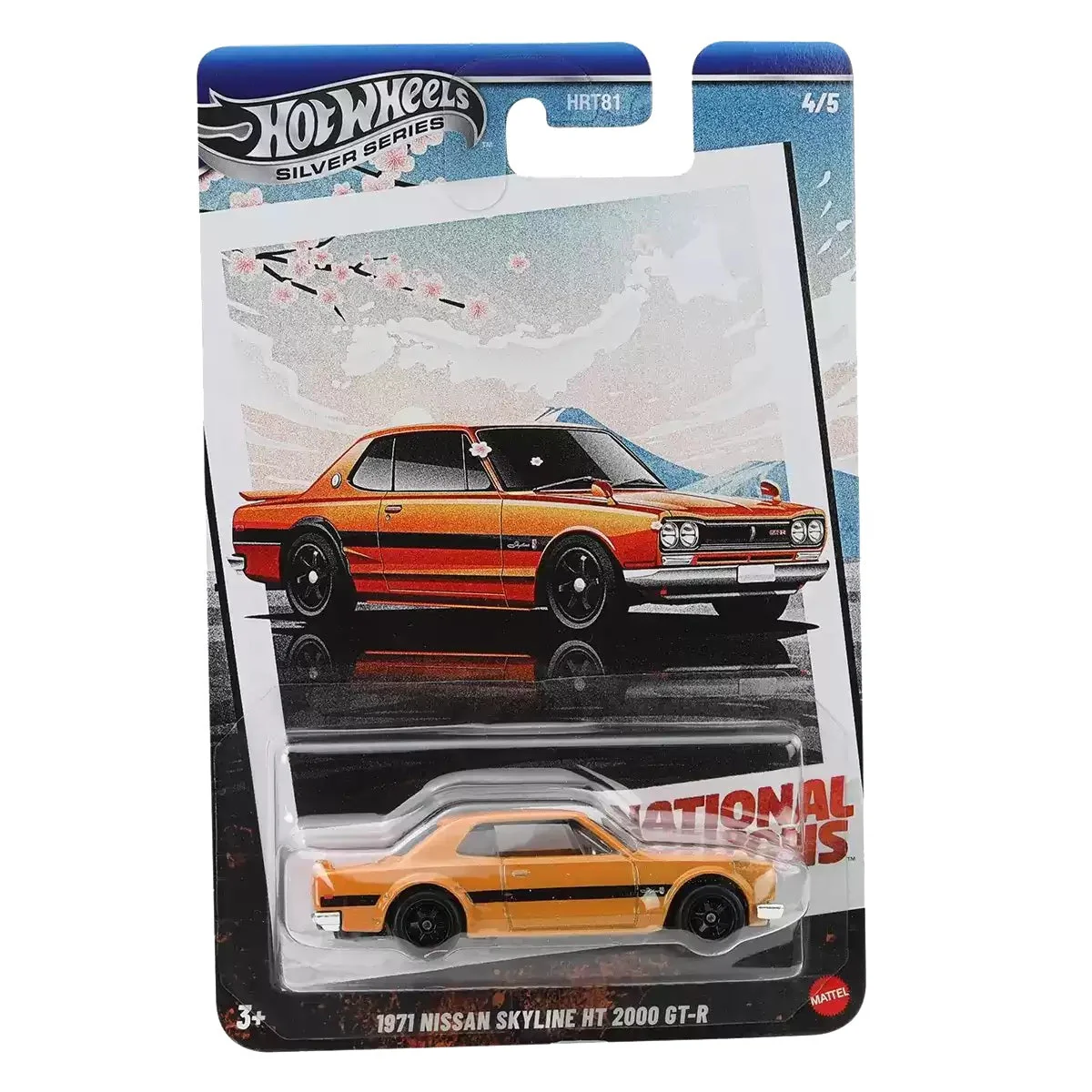 Hot Wheels - Set 5 Modelli - Silver Series National Icons - Scala 1/64 HRT81 - 979G - Image 6